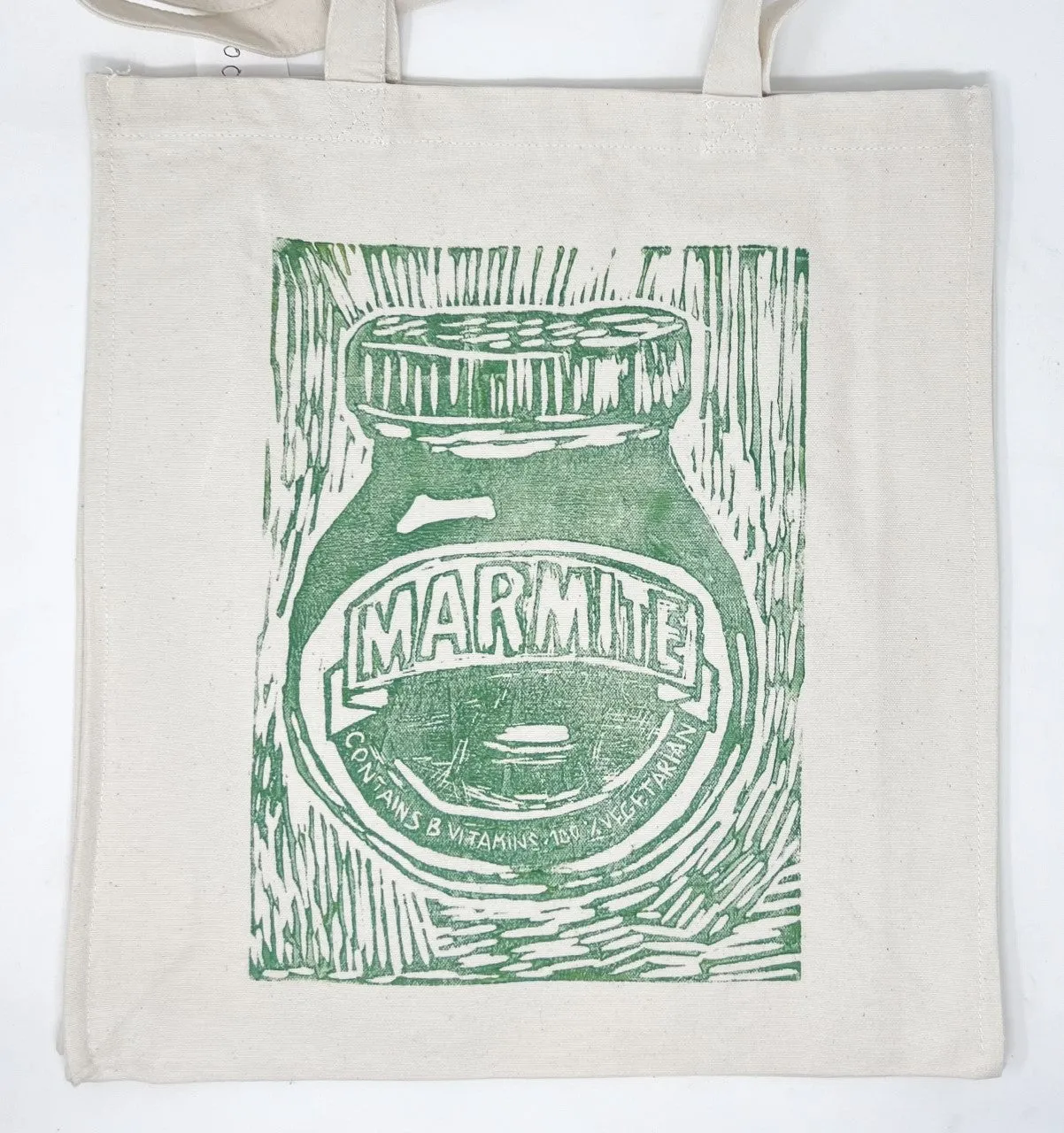 Lino Print Tote Bags