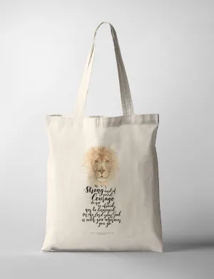 Lion {Tote Bag}