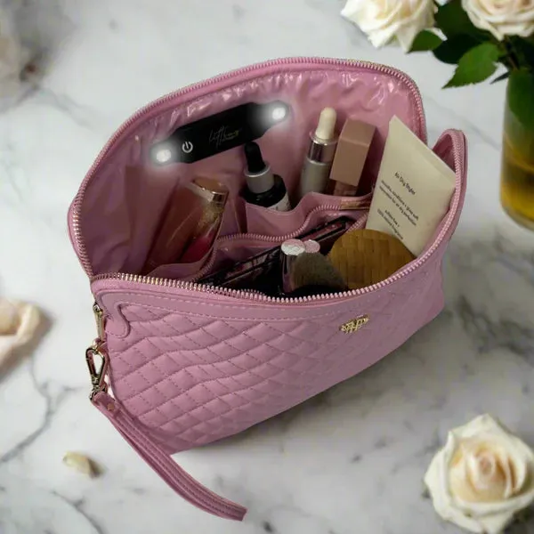 Litt Makeup Case - Rose Quartz