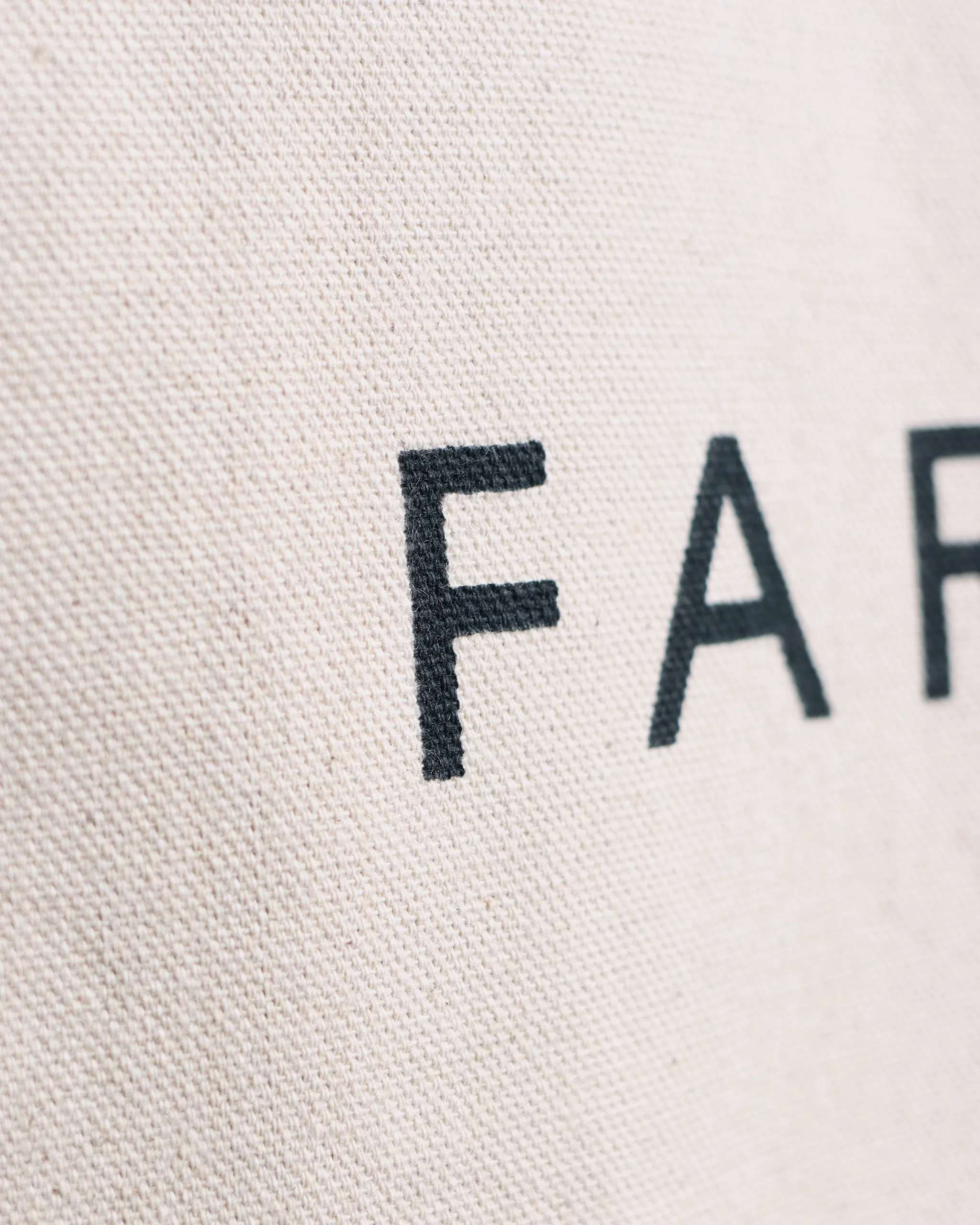 Logo Tote Bag - Organic Canvas Natural