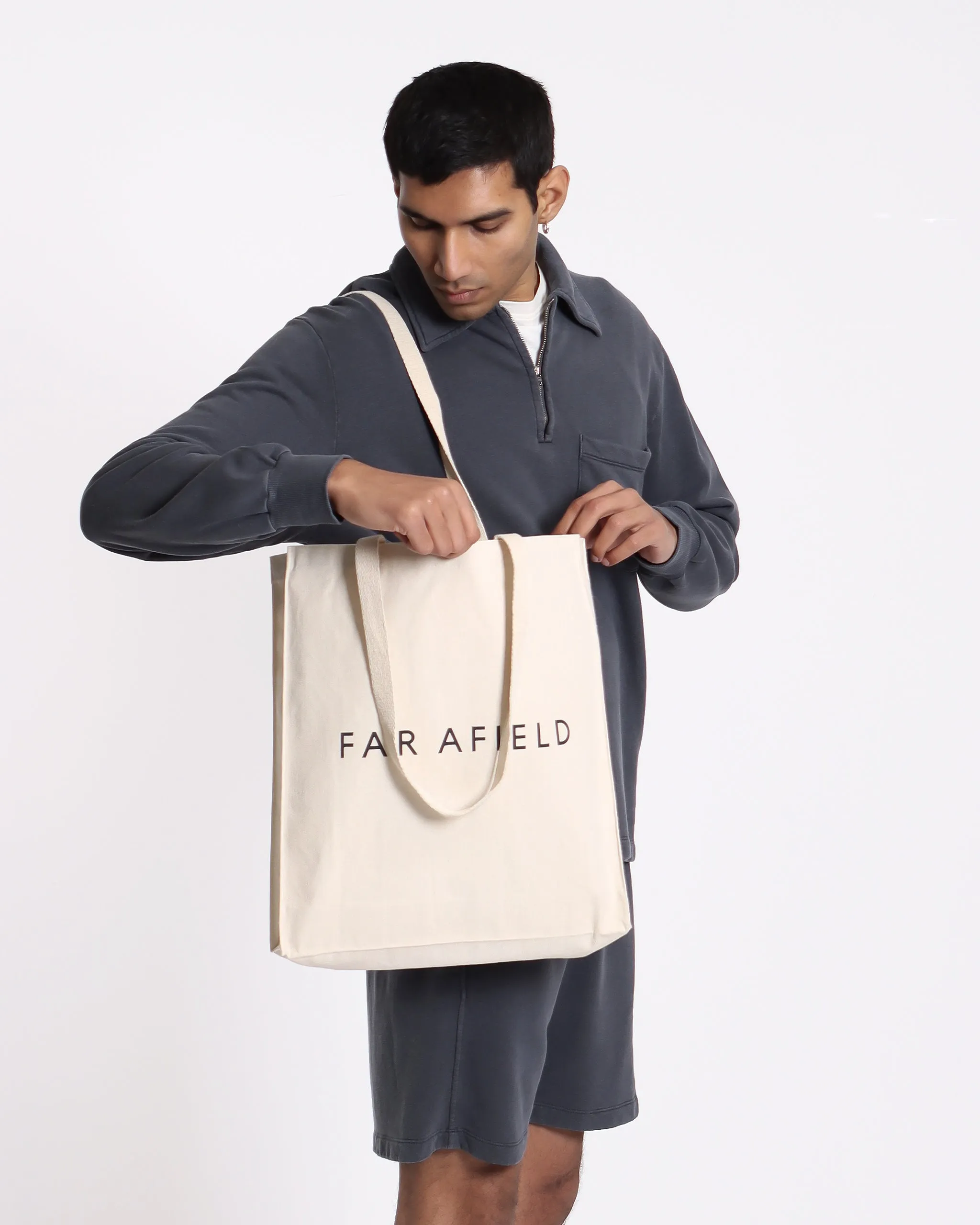 Logo Tote Bag - Organic Canvas Natural