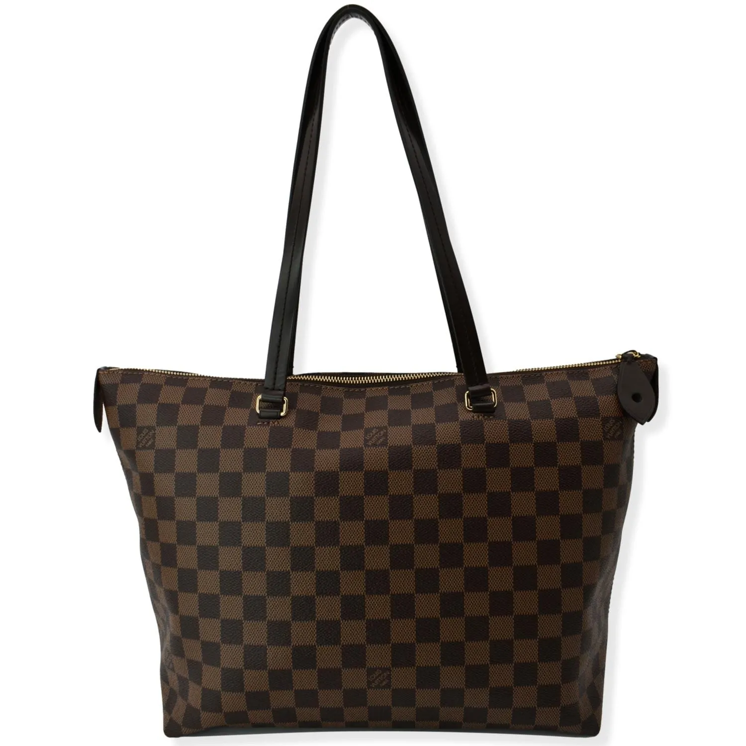 LOUIS VUITTON Iena MM Damier Ebene Shoulder Bag Brown