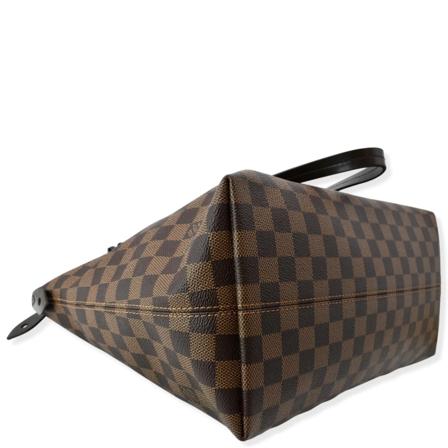 LOUIS VUITTON Iena MM Damier Ebene Shoulder Bag Brown