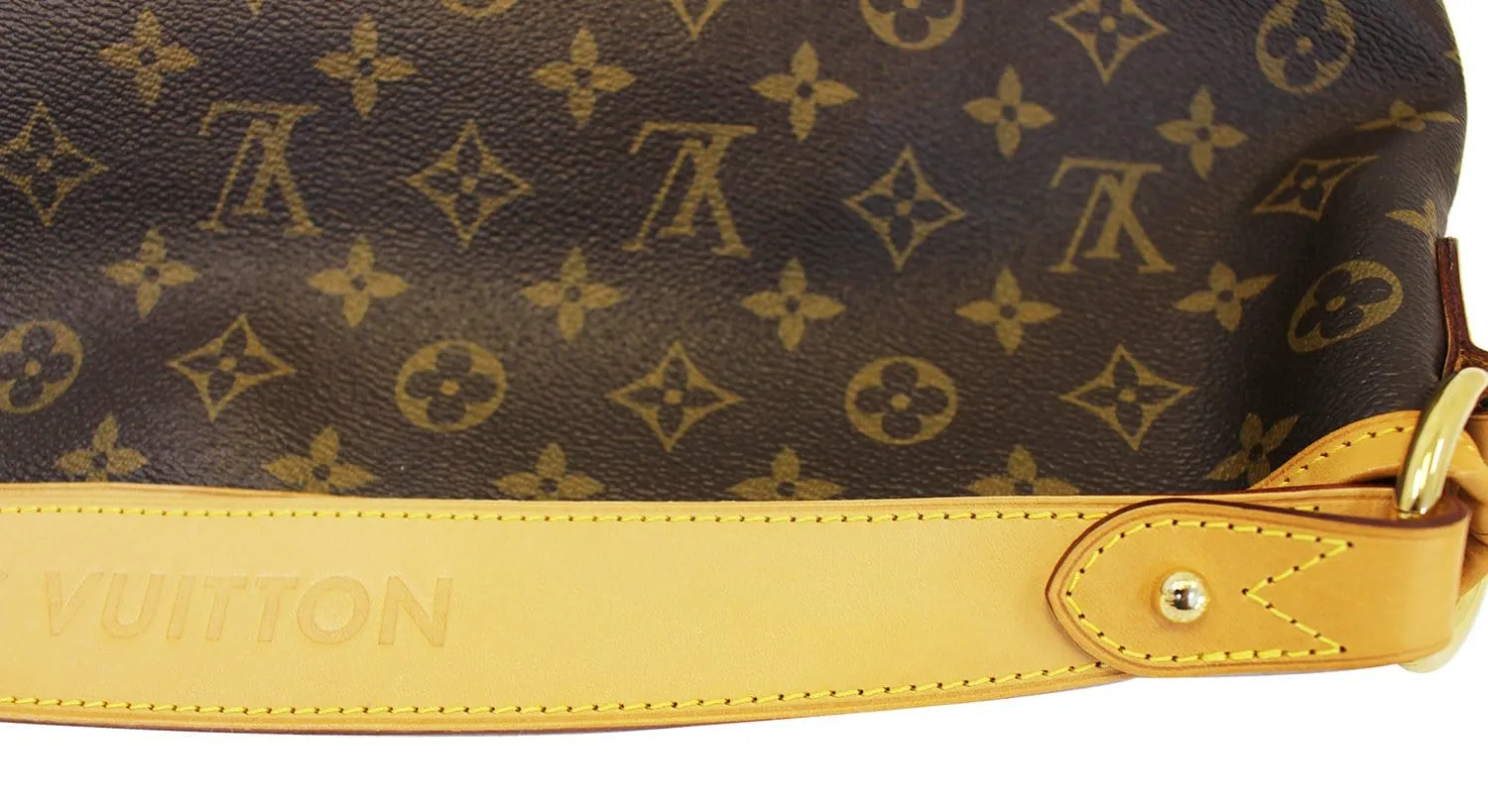 LOUIS VUITTON Monogram Canvas Delightful MM Shoulder Bag