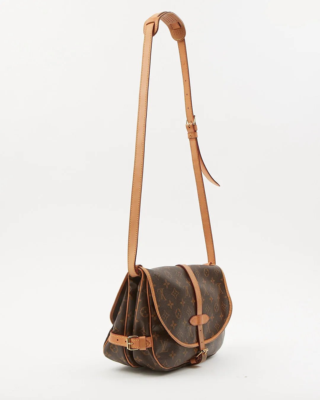 Louis Vuitton Monogram Canvas Saumur 30 Crossbody Bag