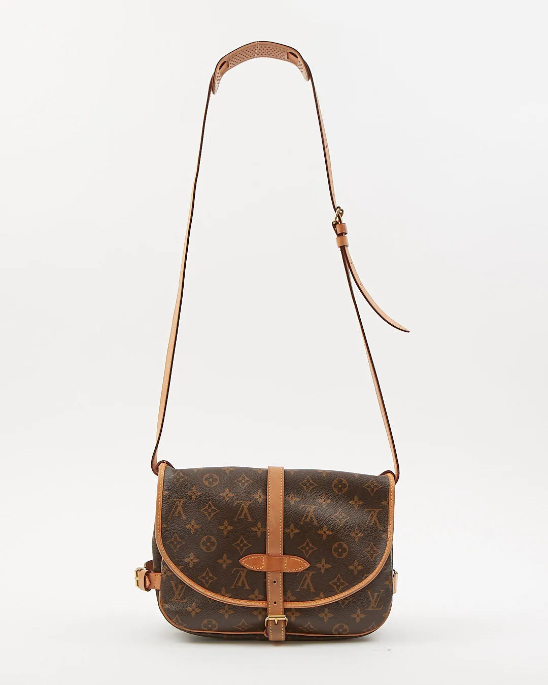 Louis Vuitton Monogram Canvas Saumur 30 Crossbody Bag
