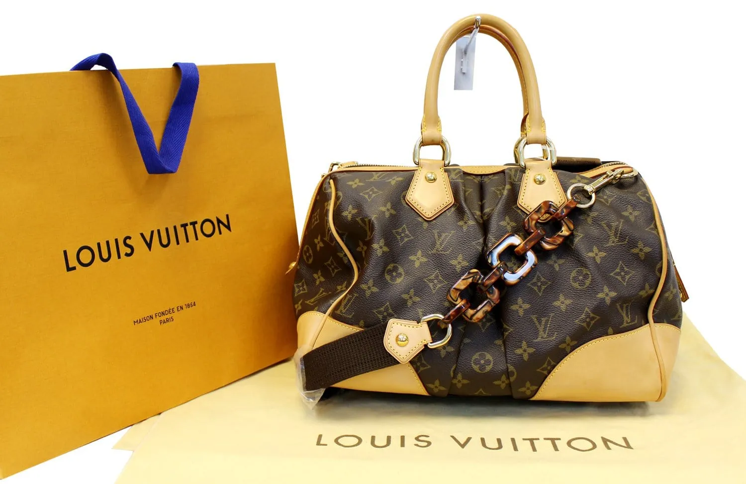 LOUIS VUITTON Monogram Canvas Stephen Shoulder Bag Limited Edition - Sale