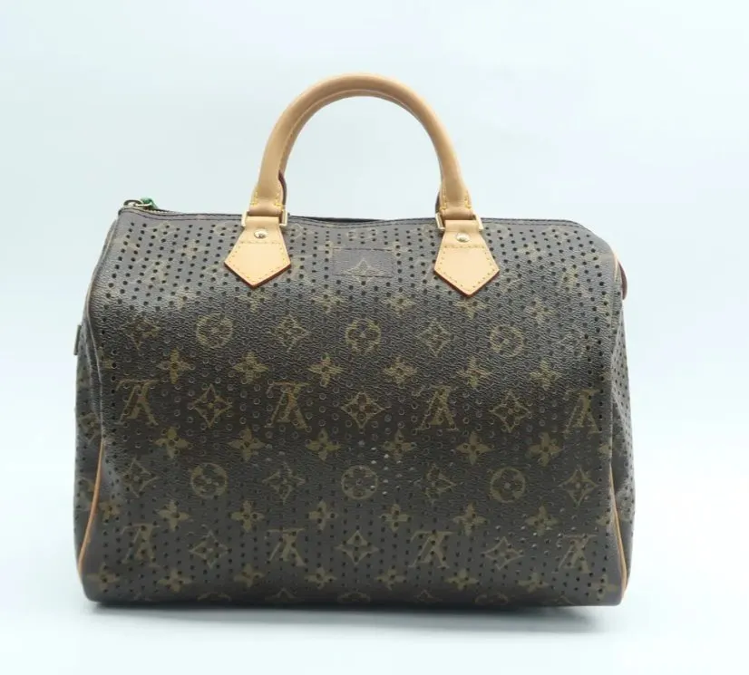 Louis Vuitton Speedy 30 Brown Monogram Canvas Hand Bag