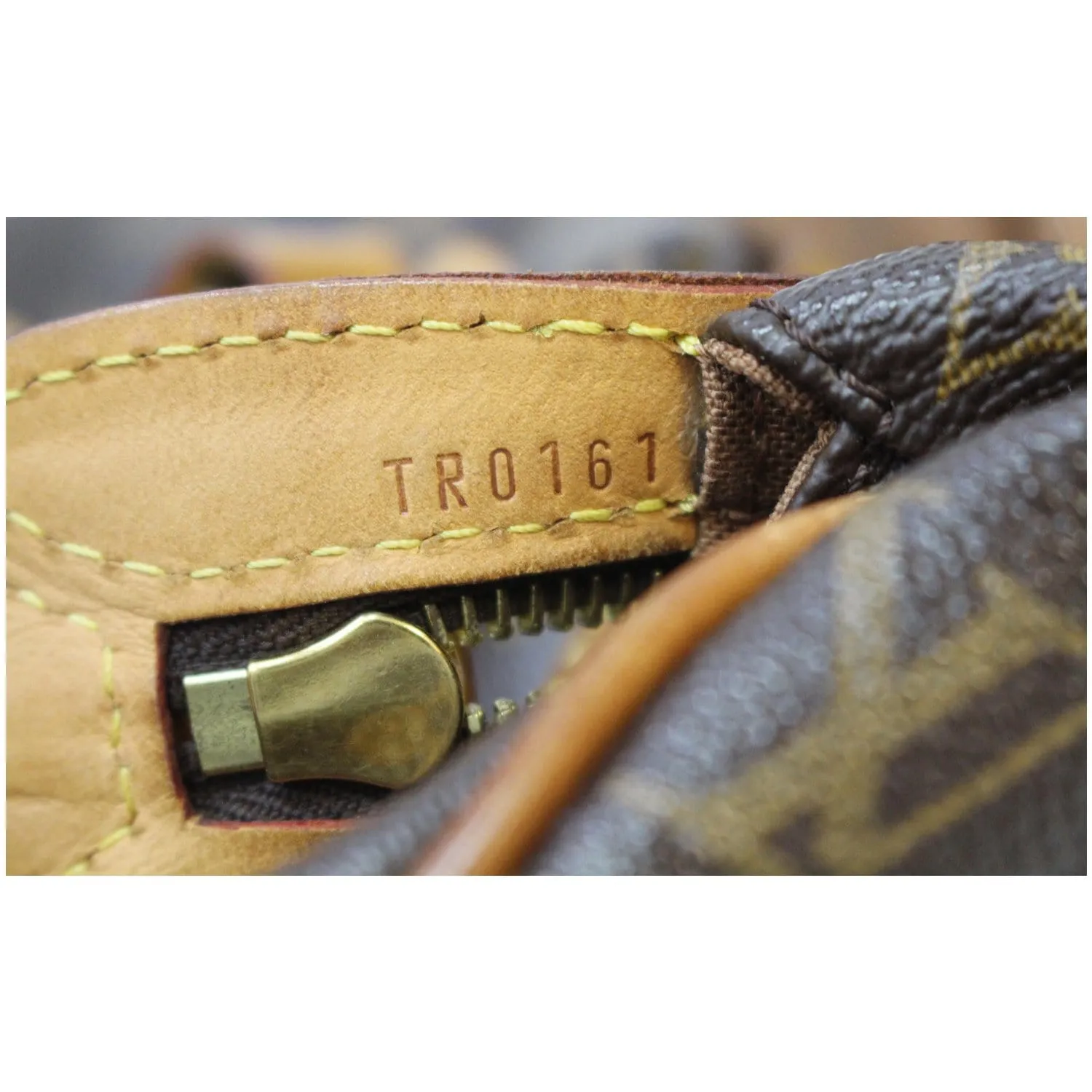 LOUIS VUITTON Stresa PM Monogram Canvas Shoulder Bag Brown