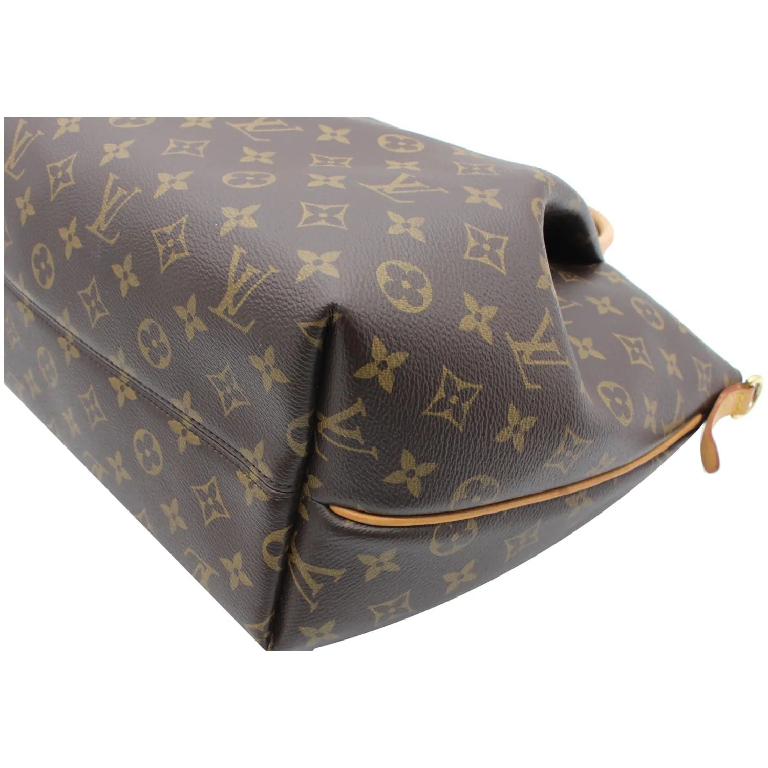 LOUIS VUITTON Turenne GM Monogram Canvas 2 Way Shoulder Bag Brown