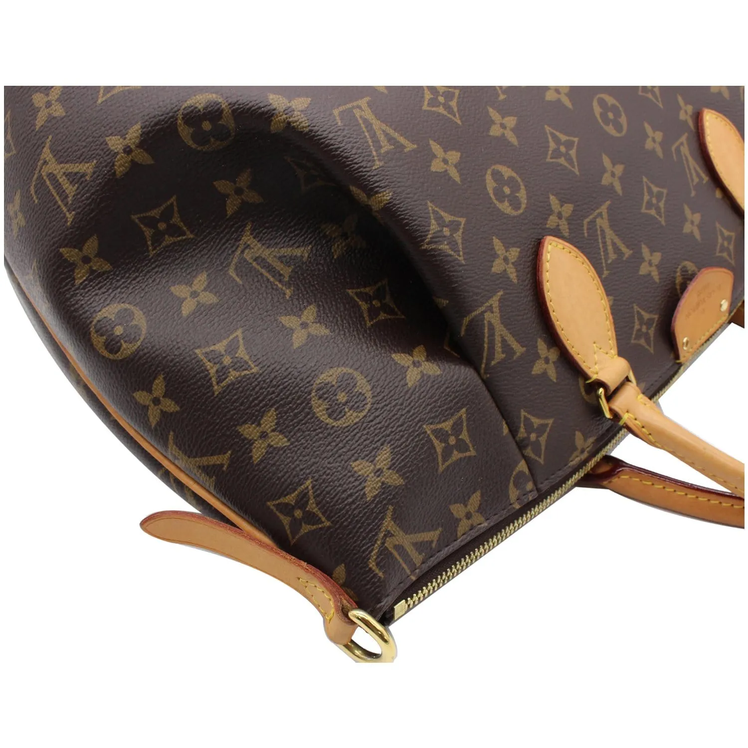 LOUIS VUITTON Turenne GM Monogram Canvas 2 Way Shoulder Bag Brown