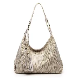 <bold>Hobo / Tote Bag  <br>Genuine-Leather