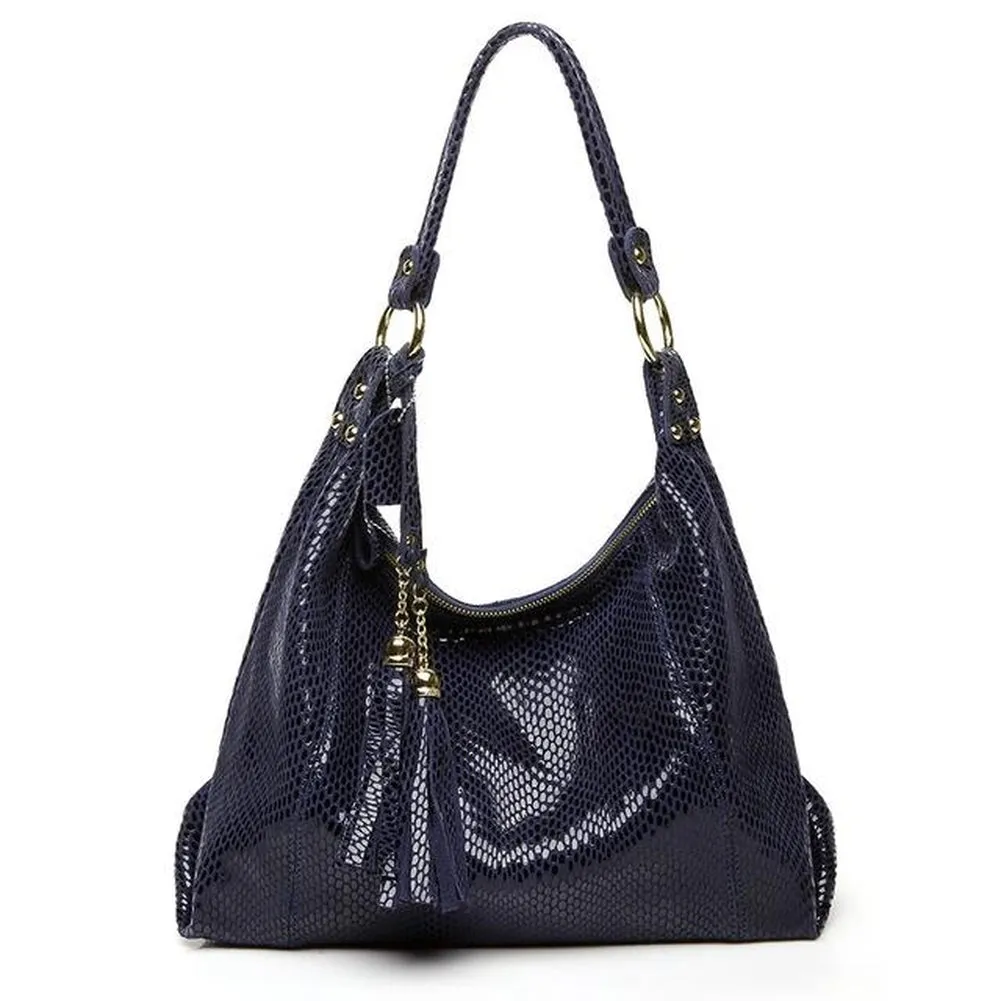 <bold>Hobo / Tote Bag  <br>Genuine-Leather