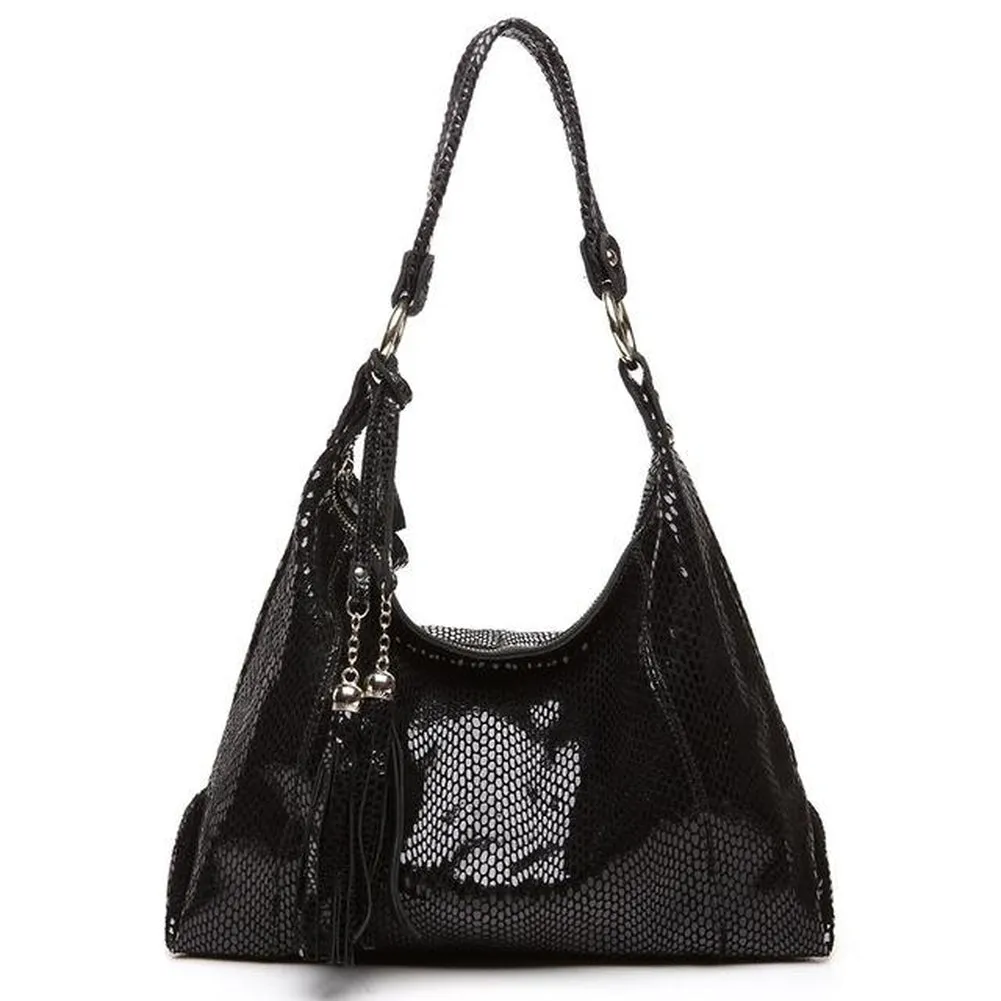 <bold>Hobo / Tote Bag  <br>Genuine-Leather