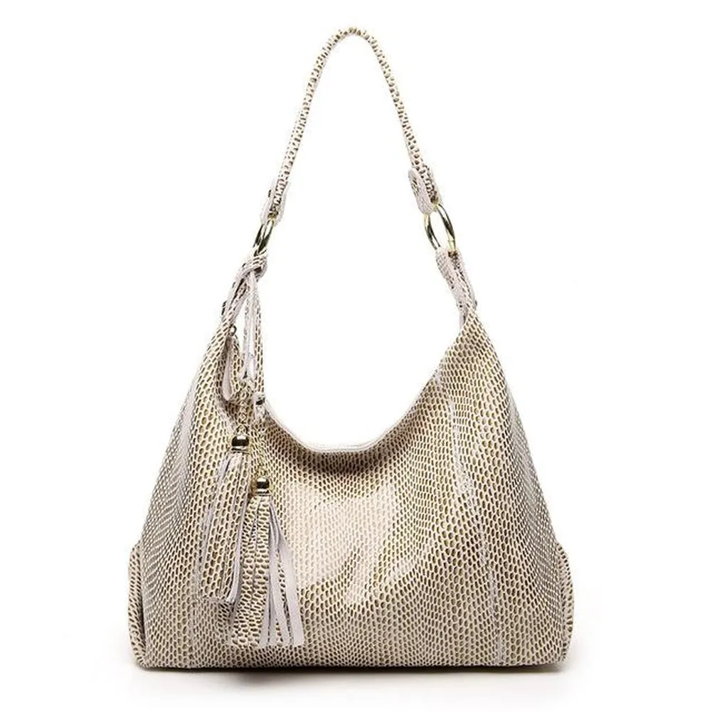 <bold>Hobo / Tote Bag  <br>Genuine-Leather