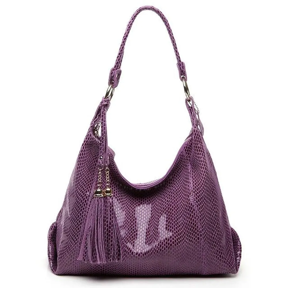 <bold>Hobo / Tote Bag  <br>Genuine-Leather