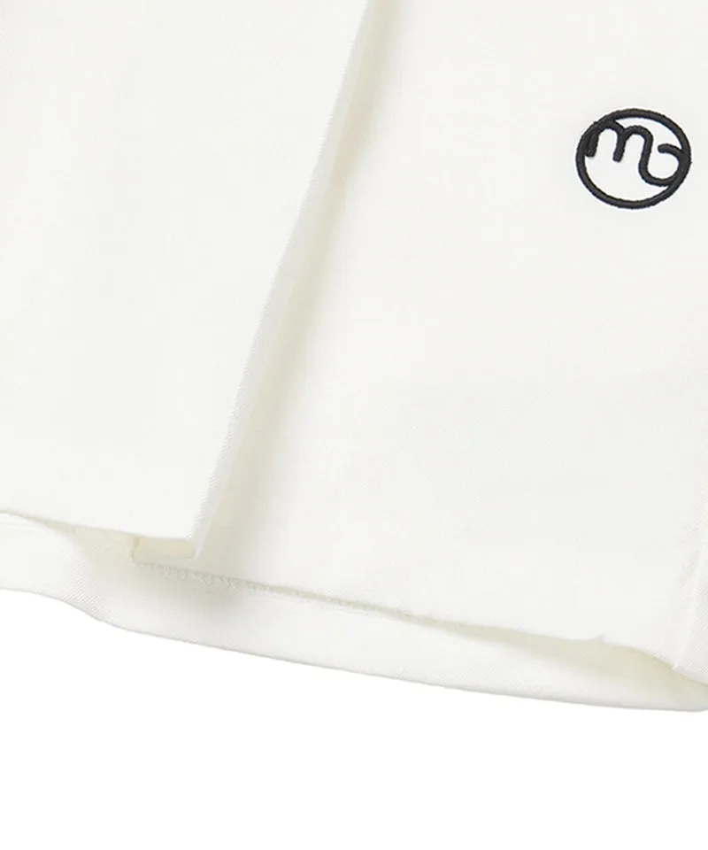 MACKY Golf: Wavy Short Pants - White