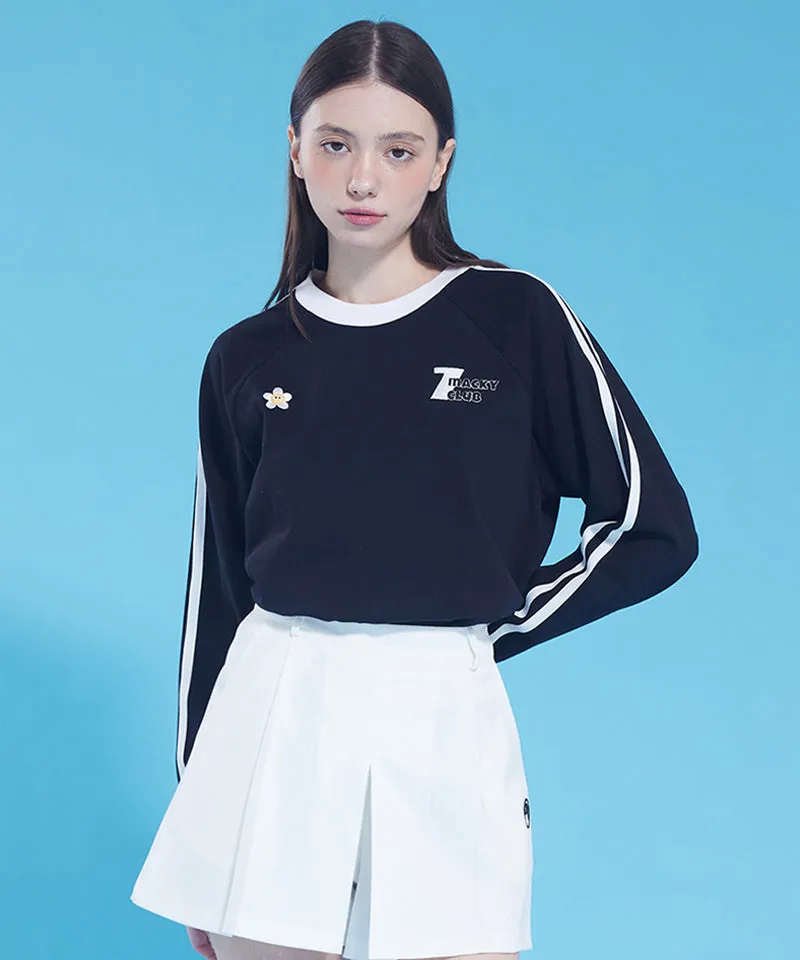 MACKY Golf: Wavy Short Pants - White