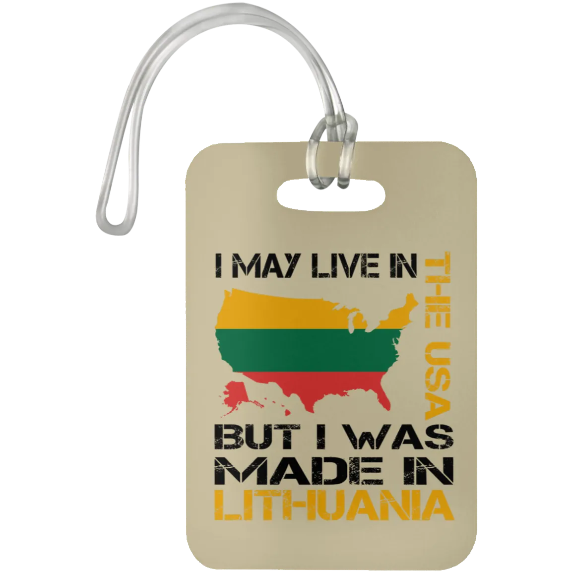Made in Lithuania - Luggage Bag Tag
