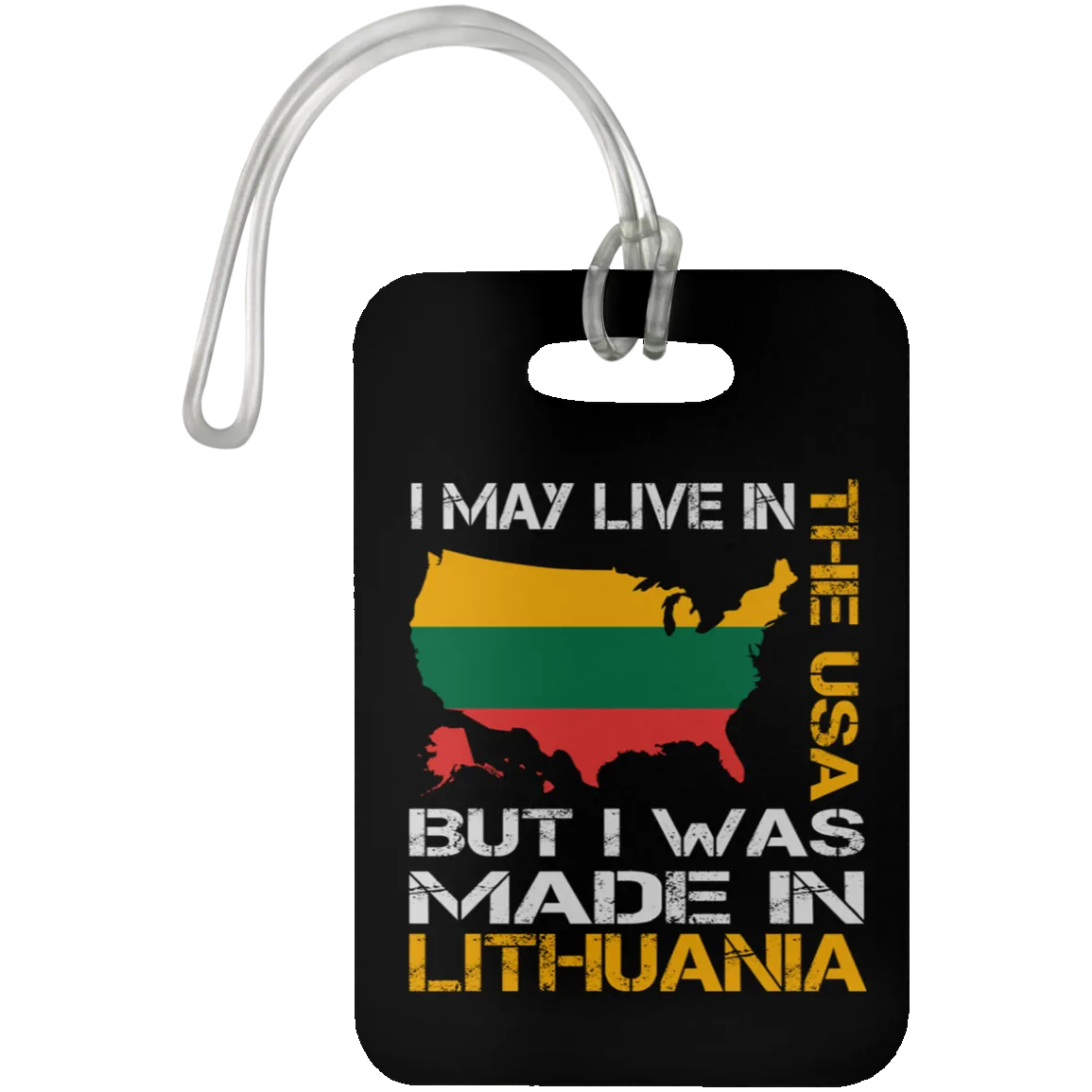 Made in Lithuania - Luggage Bag Tag
