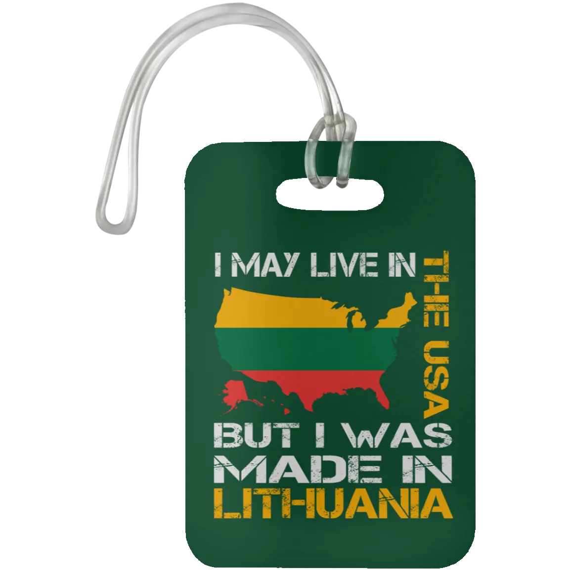 Made in Lithuania - Luggage Bag Tag