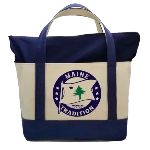 Maine Tradition Flag Tote Bag