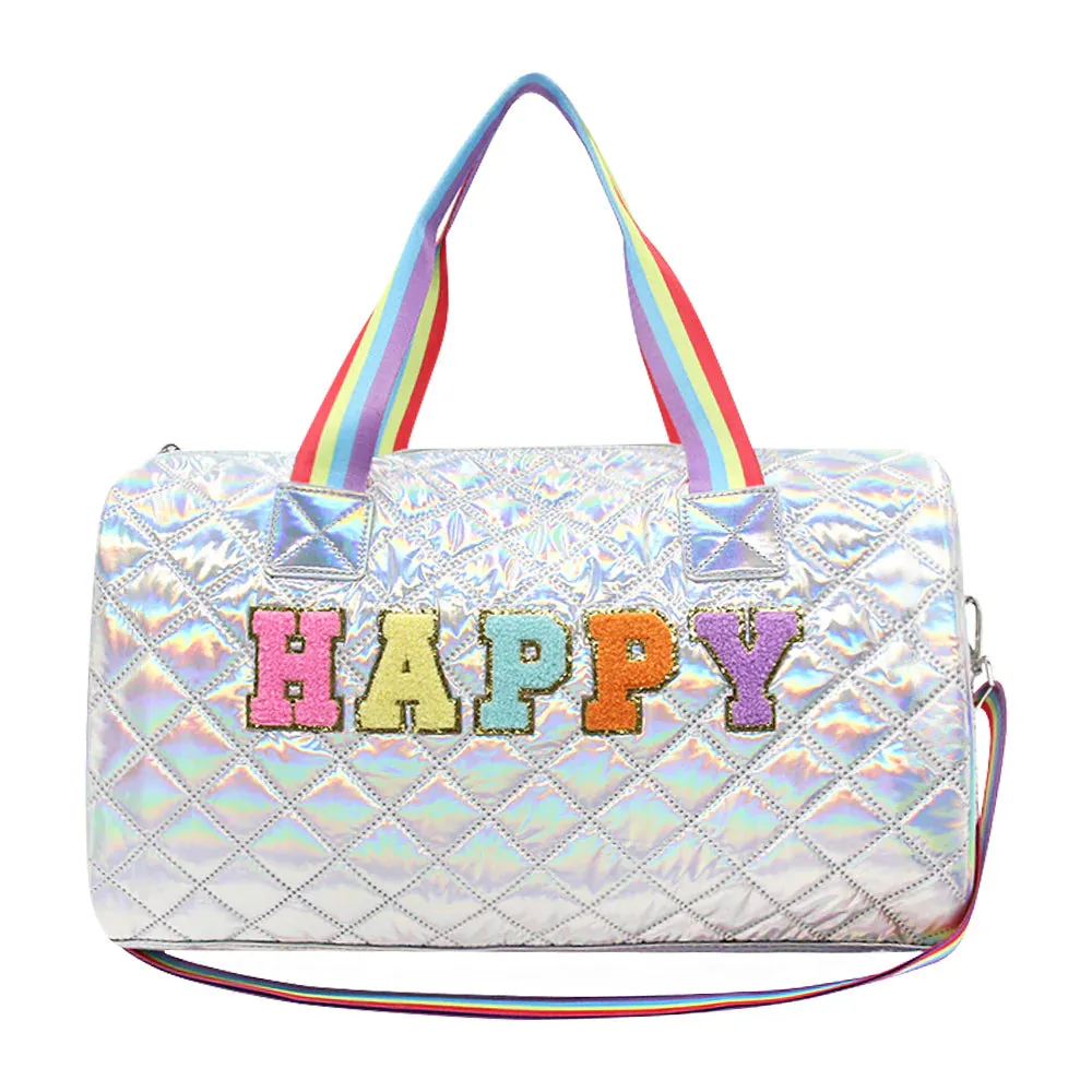 Mavi Bandz Varsity Collection Duffel Bag- Happy