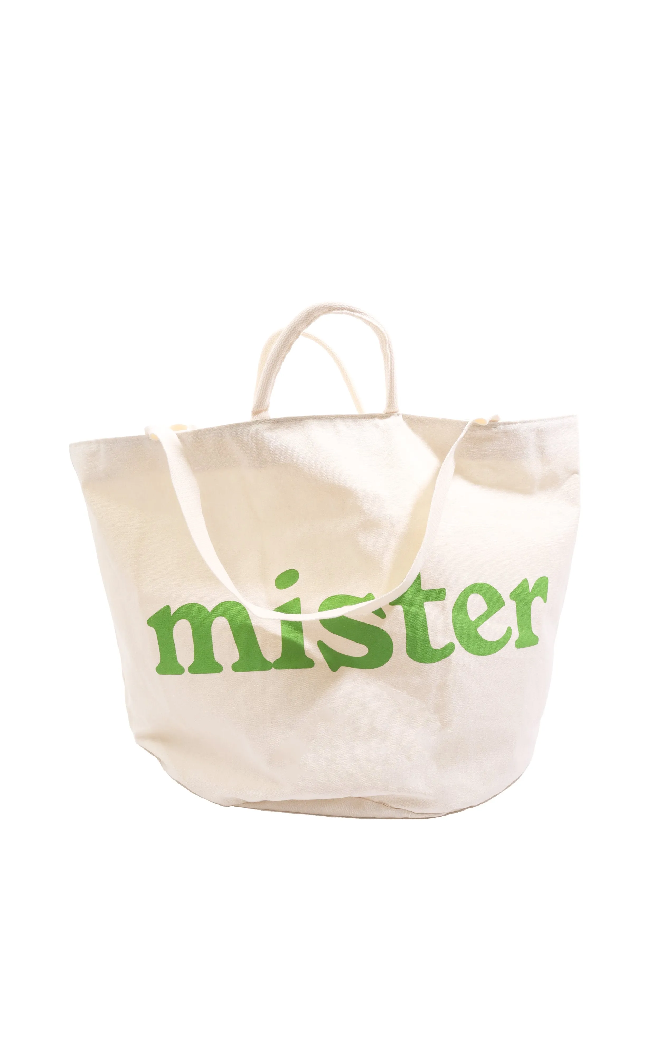 Medium Round Tote / Grow Bag - Natural