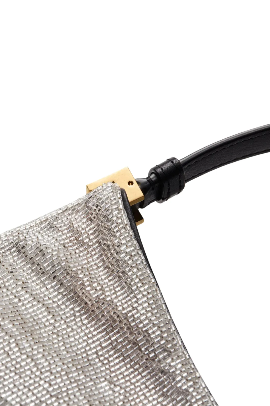 Medium Vesna Bag Silver Beads | Silver