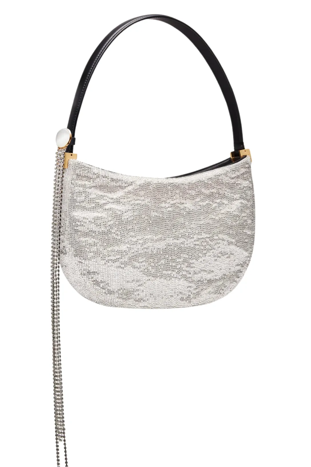 Medium Vesna Bag Silver Beads | Silver