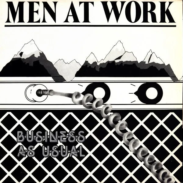 MEN AT WORK 'Business As Usual' LP
