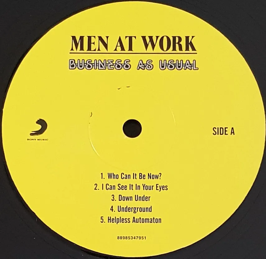 Men At Work - Business As Usual