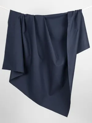 Midweight Core Collection Organic Cotton Canvas - True Navy - Swatch
