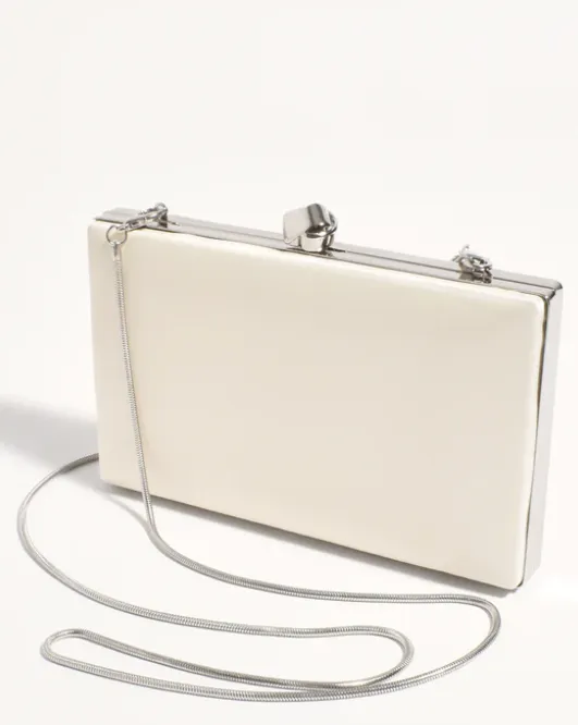 MIRA METALLIC STRUCTURED CLUTCH