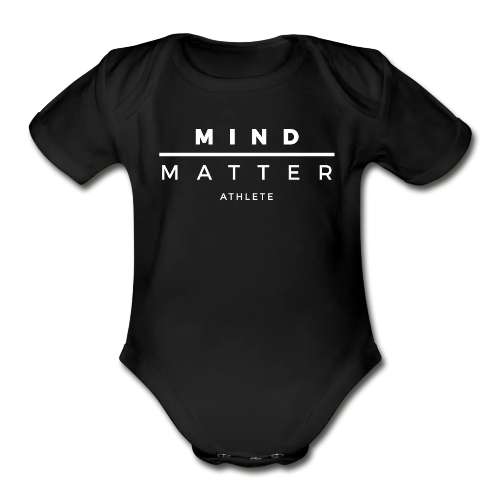 MM Athlete- Organic Short Sleeve Baby Bodysuit