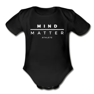 MM Athlete- Organic Short Sleeve Baby Bodysuit