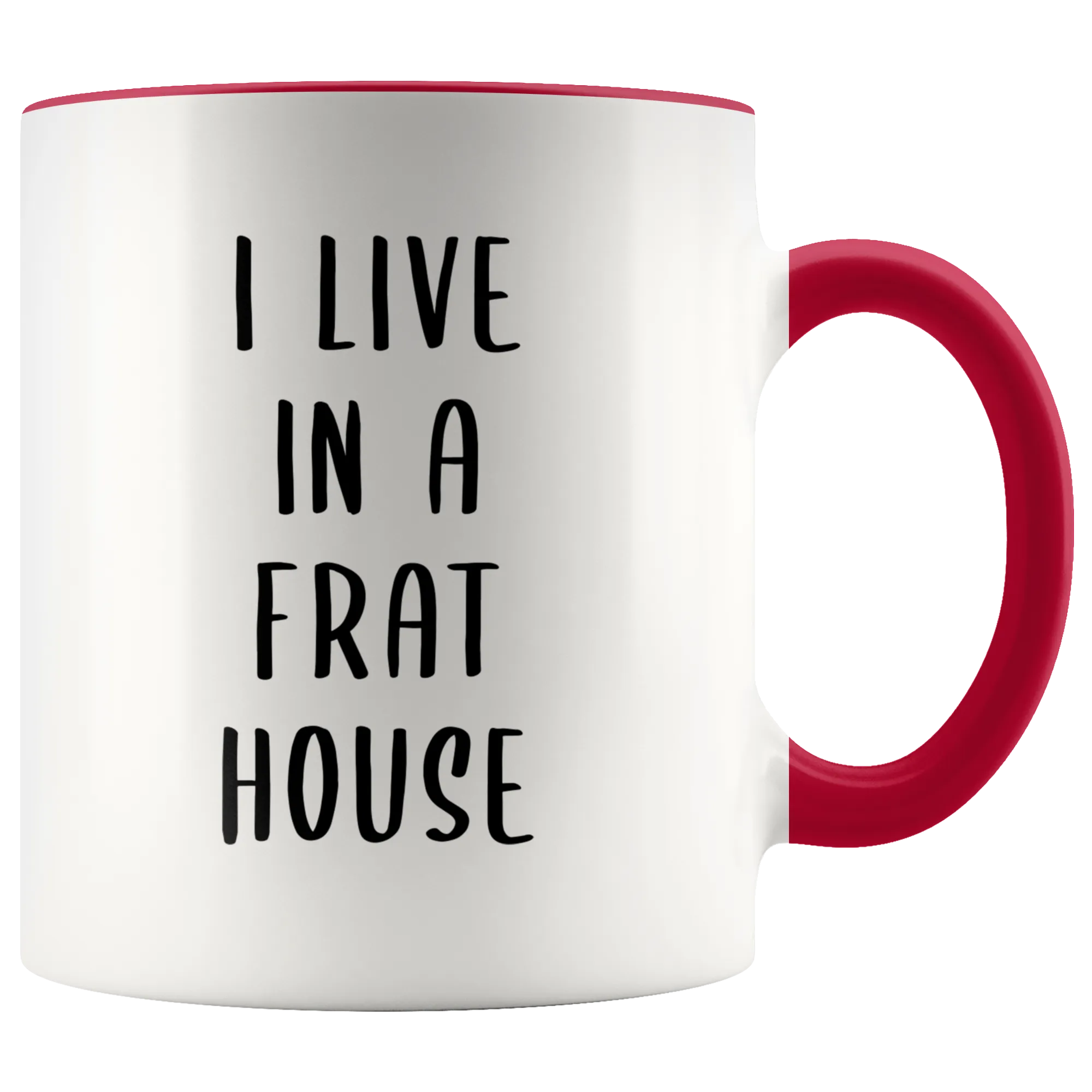 Mom of Boys Gifts I Run A Frat House Mug I Live in a Frat House Coffee Cup Funny Gifts For Mom Life Mothers Day Present For Mom
