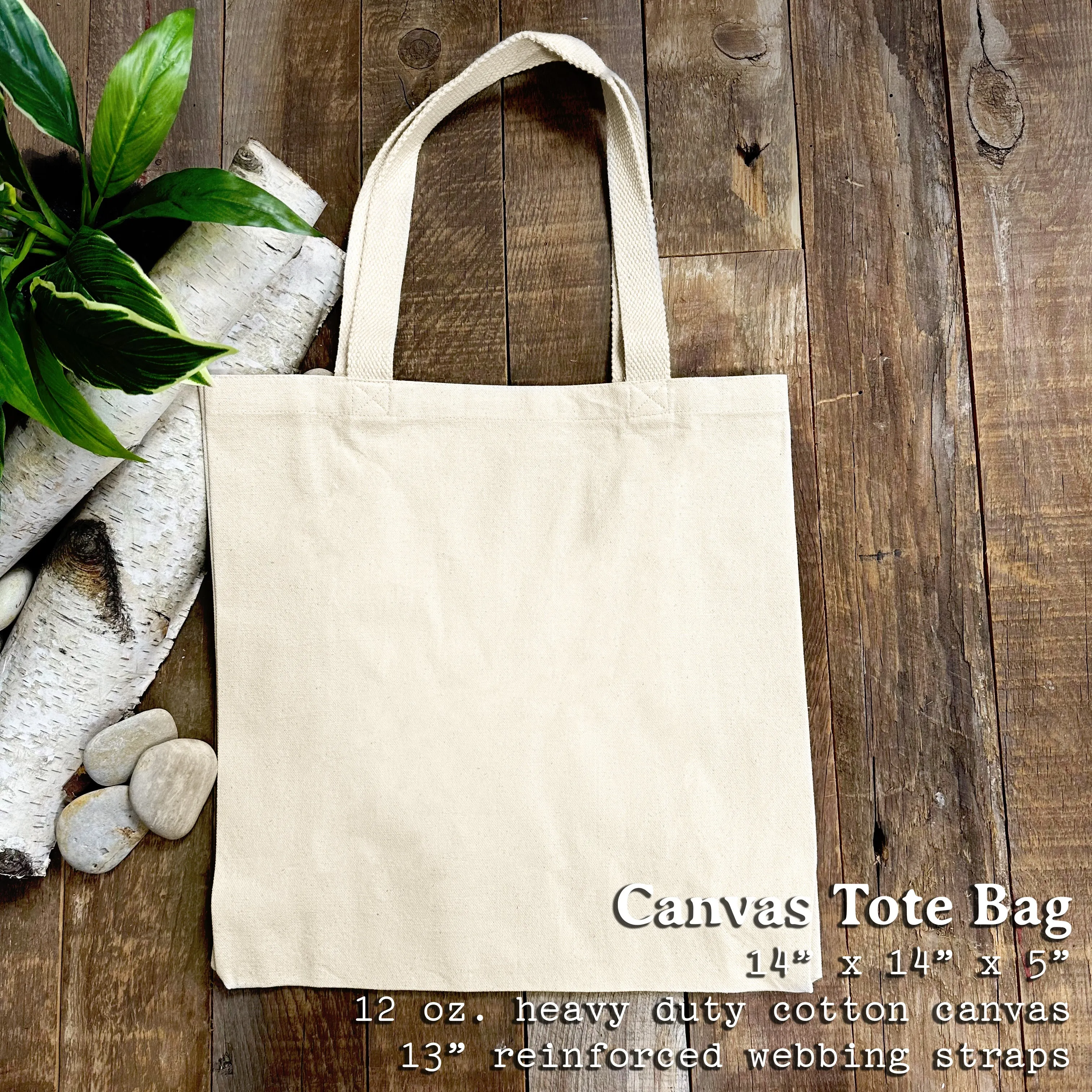 Moose Badge - Canvas Tote Bag