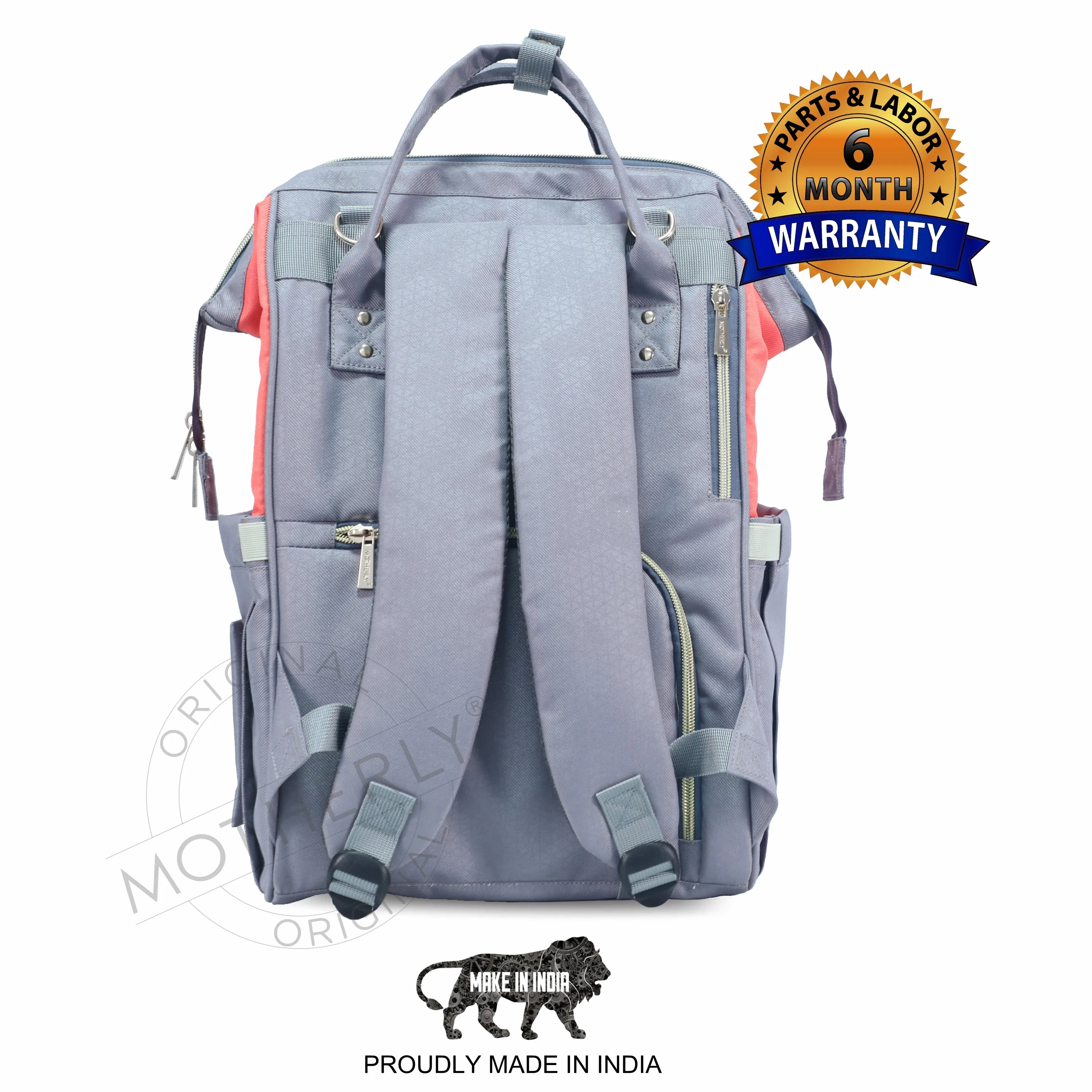 Motherly 18 liter Stylish Babies Diaper Bags for Mothers |6 Month Warranty