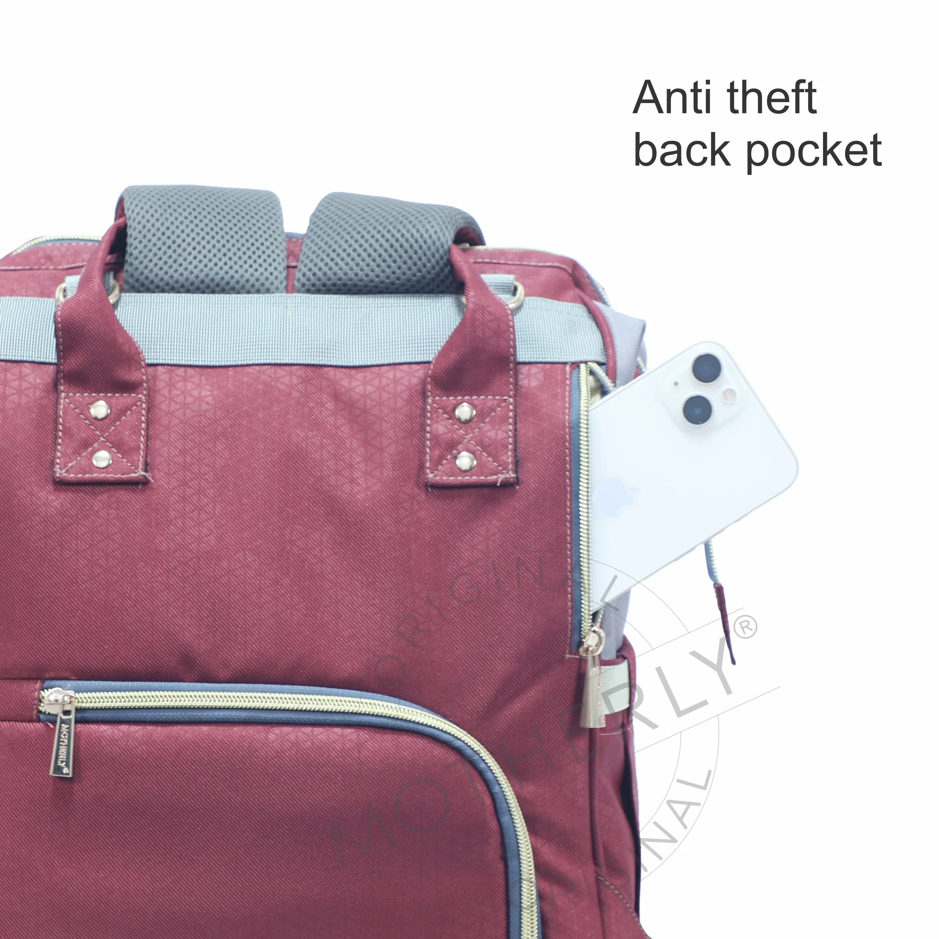 Motherly 18 liter Stylish Babies Diaper Bags for Mothers |6 Month Warranty