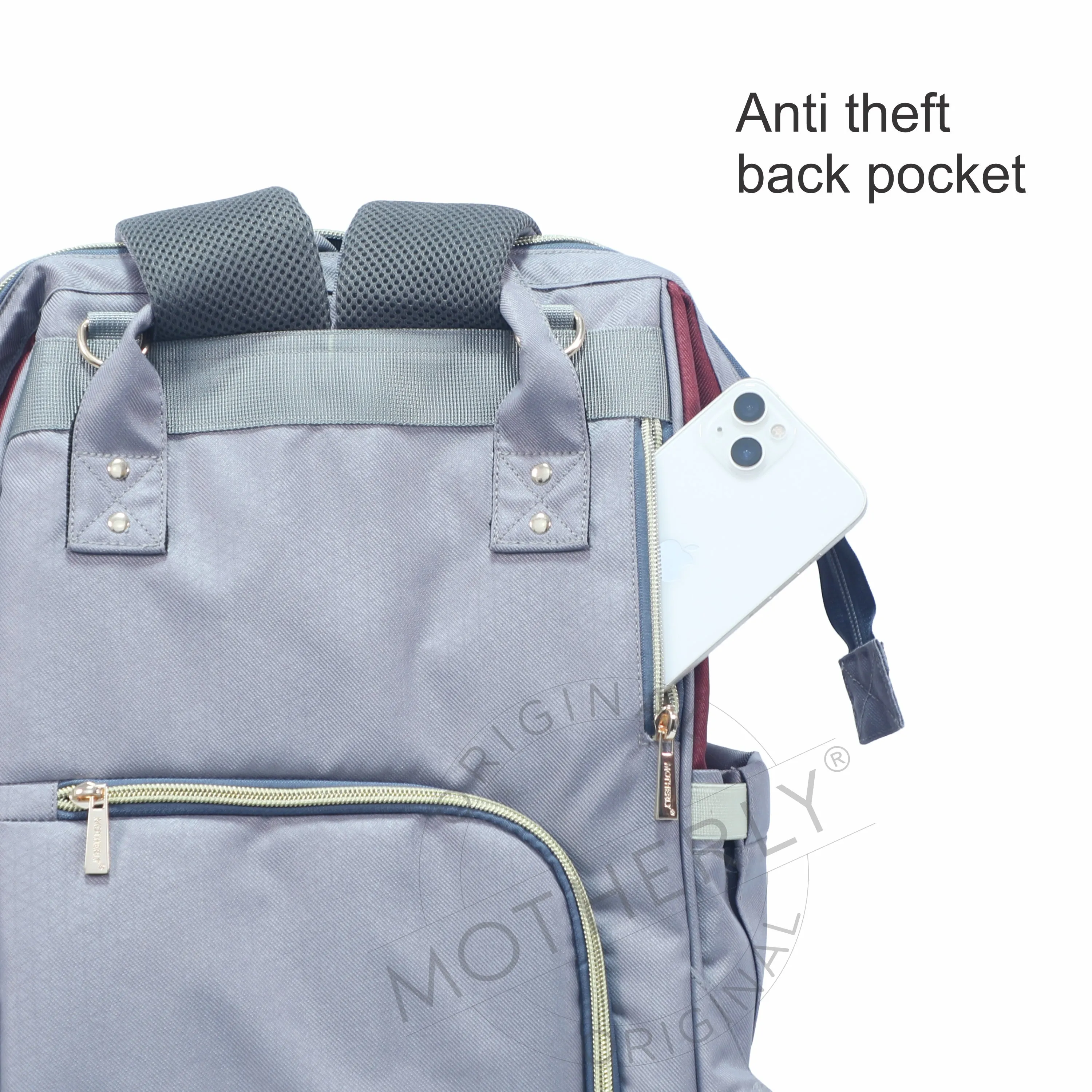Motherly 18 liter Stylish Babies Diaper Bags for Mothers |6 Month Warranty