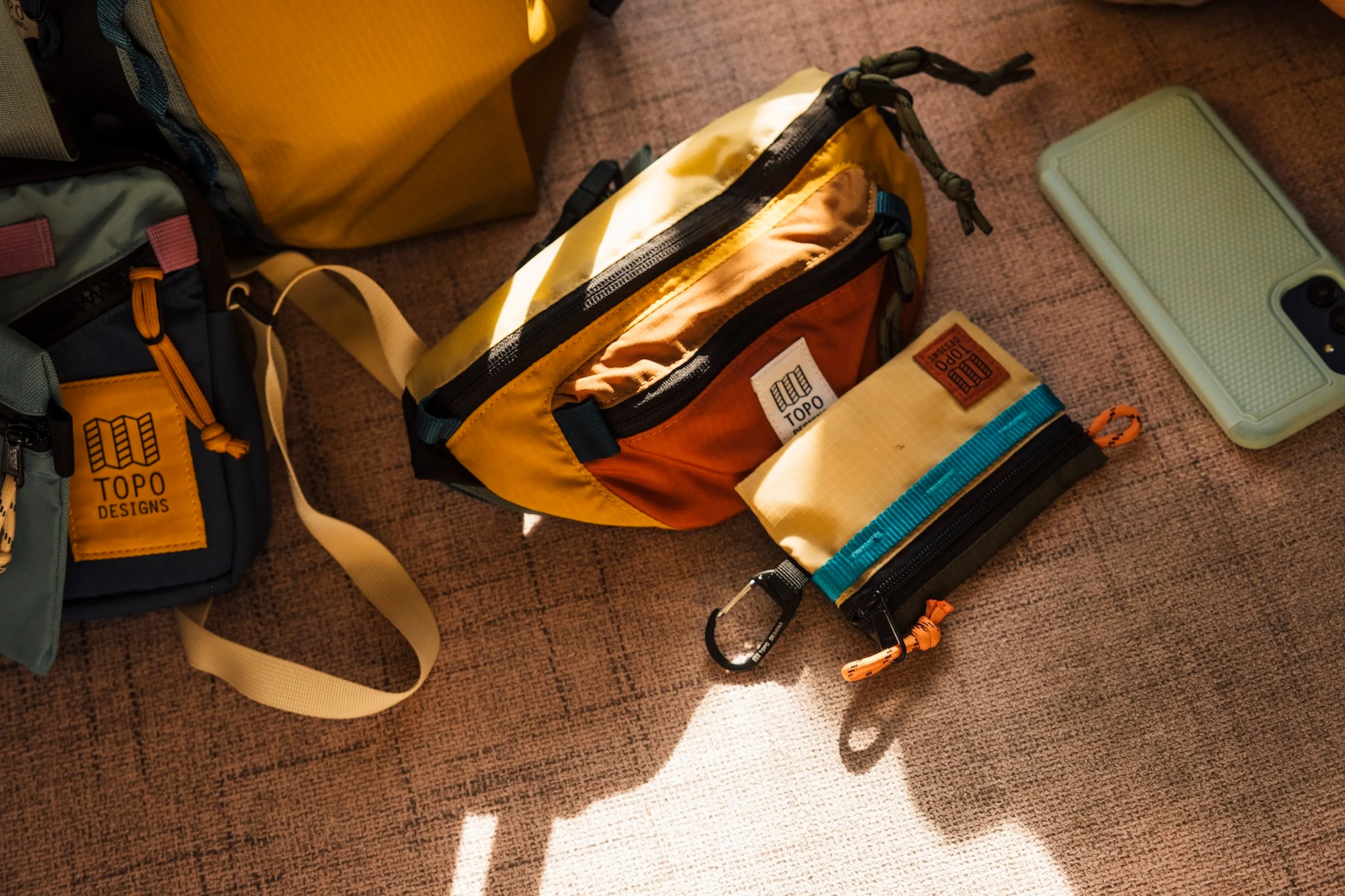 Mountain Waist Pack Pond Blue/Spice