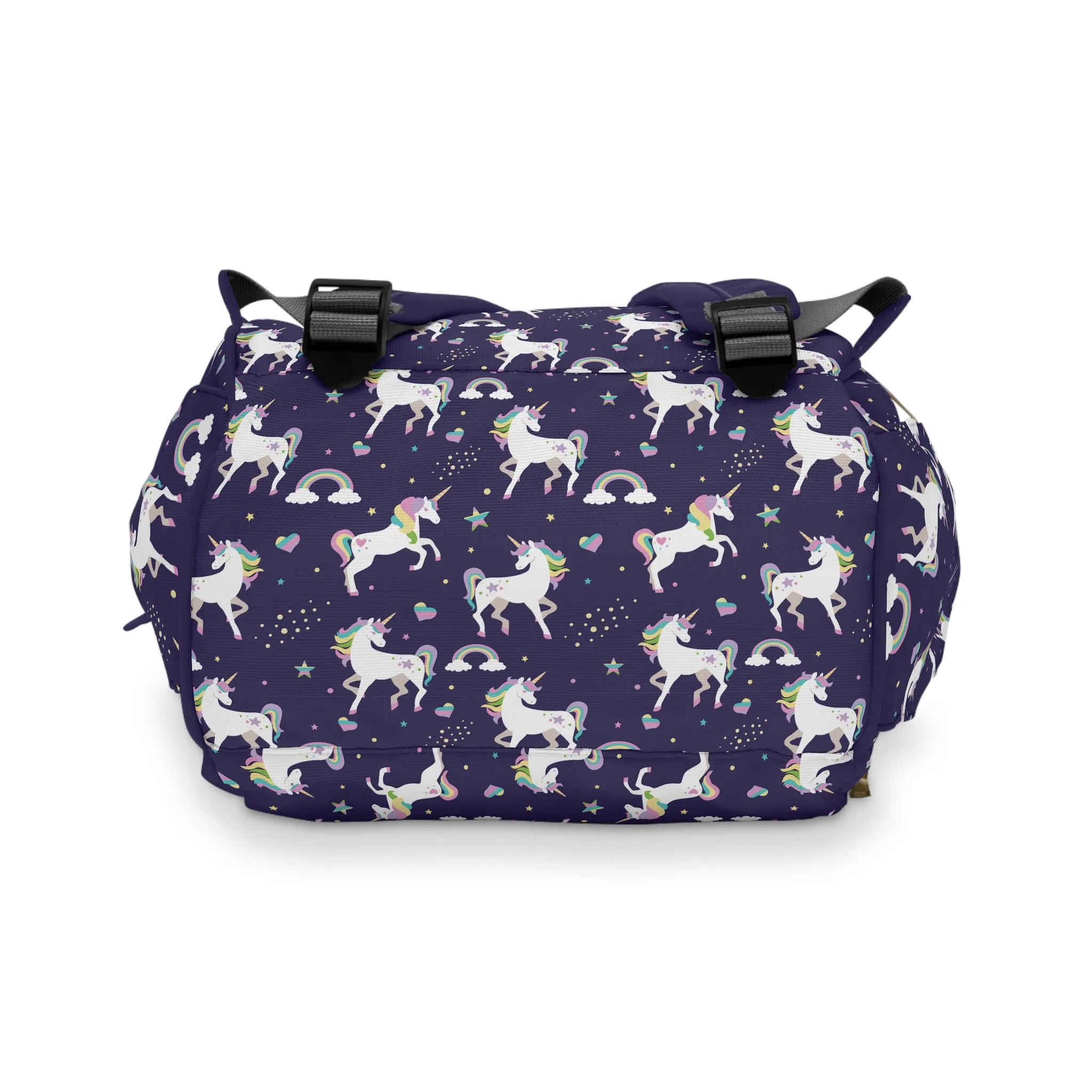 Multifunctional Unicorn Diaper Backpack - Magical Storage Solution for Busy Parents