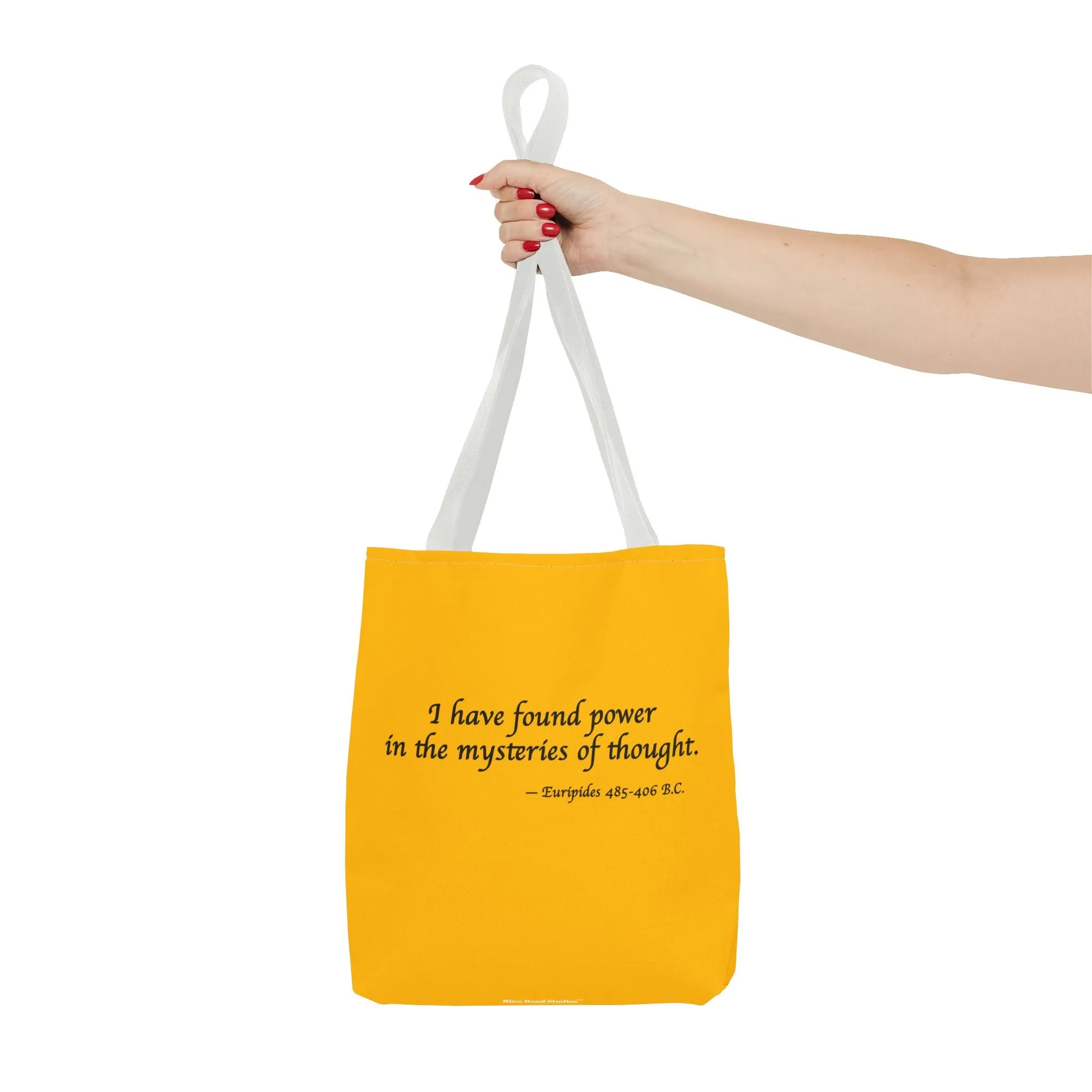 Mysteries of Thought Tote Bag - Unlock the Power of Thought - Carry Wisdom with You! Available in 3 sizes.