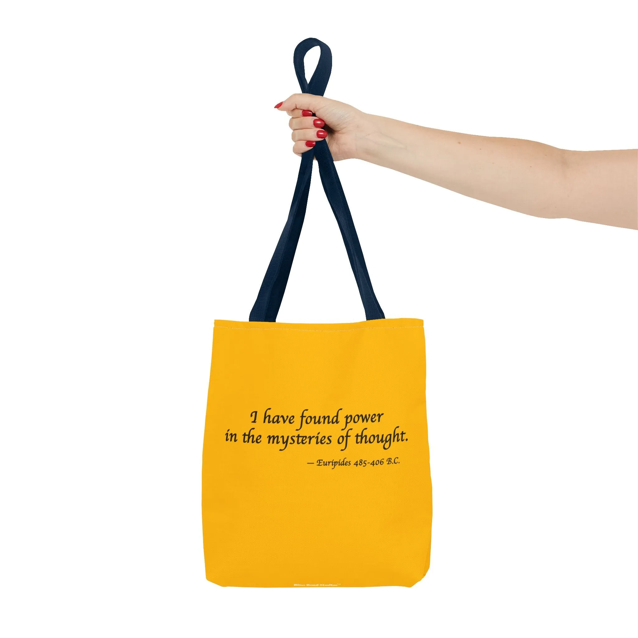 Mysteries of Thought Tote Bag - Unlock the Power of Thought - Carry Wisdom with You! Available in 3 sizes.