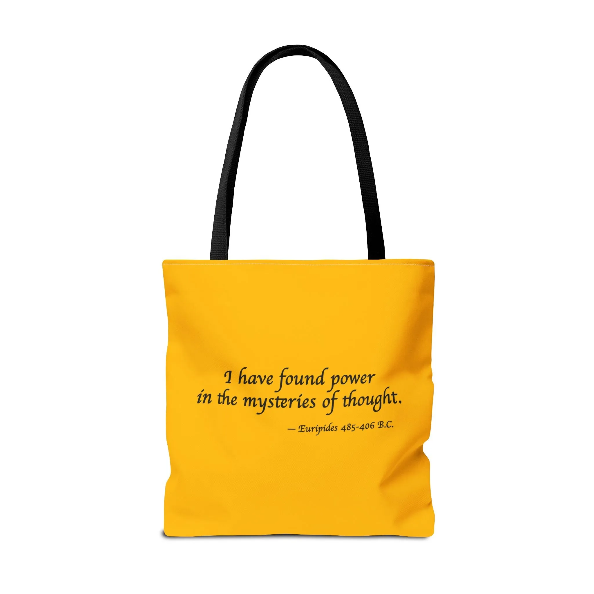 Mysteries of Thought Tote Bag - Unlock the Power of Thought - Carry Wisdom with You! Available in 3 sizes.