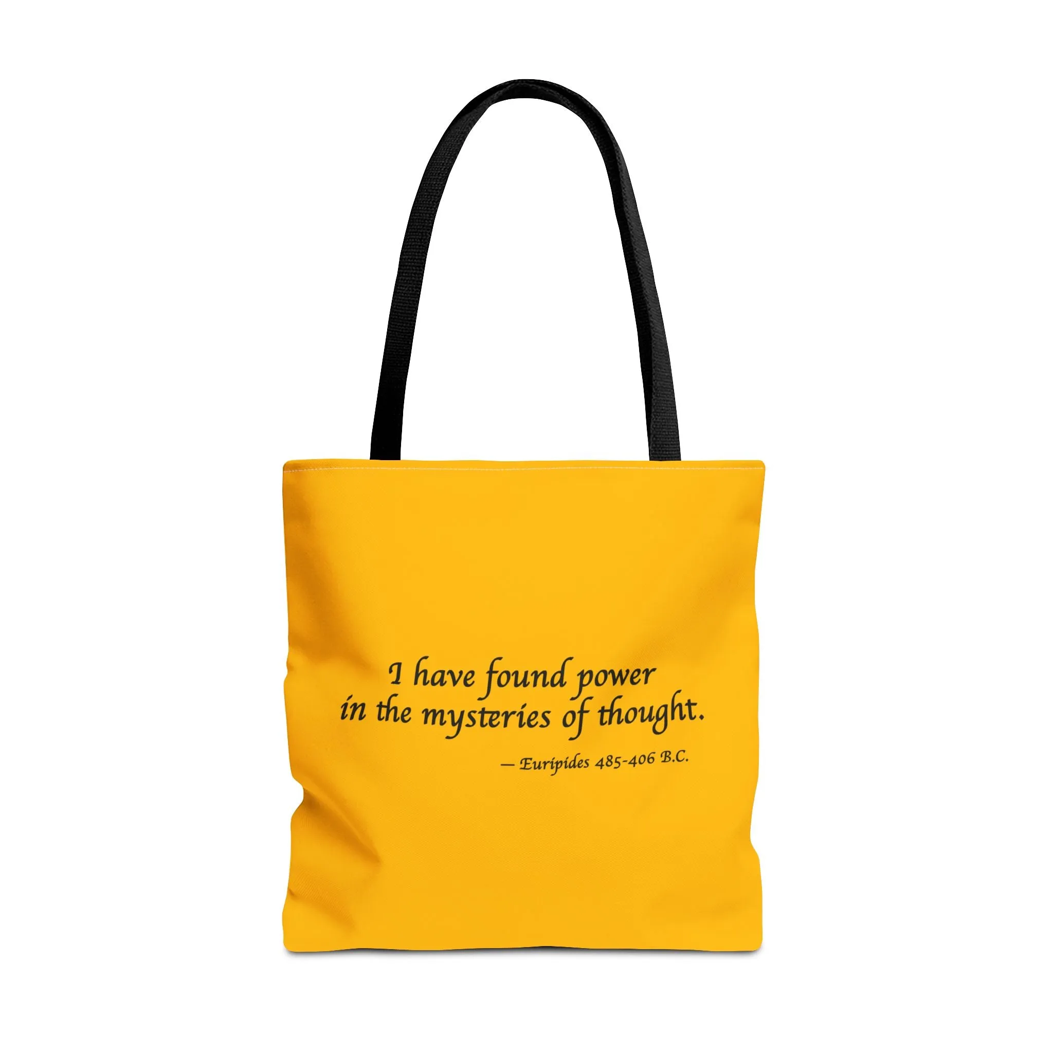 Mysteries of Thought Tote Bag - Unlock the Power of Thought - Carry Wisdom with You! Available in 3 sizes.