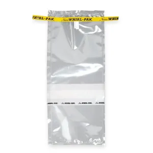 Nasco B01491 Whirl-Pak® Write-On Bags - 27 oz. (798 ml) - Box of 500