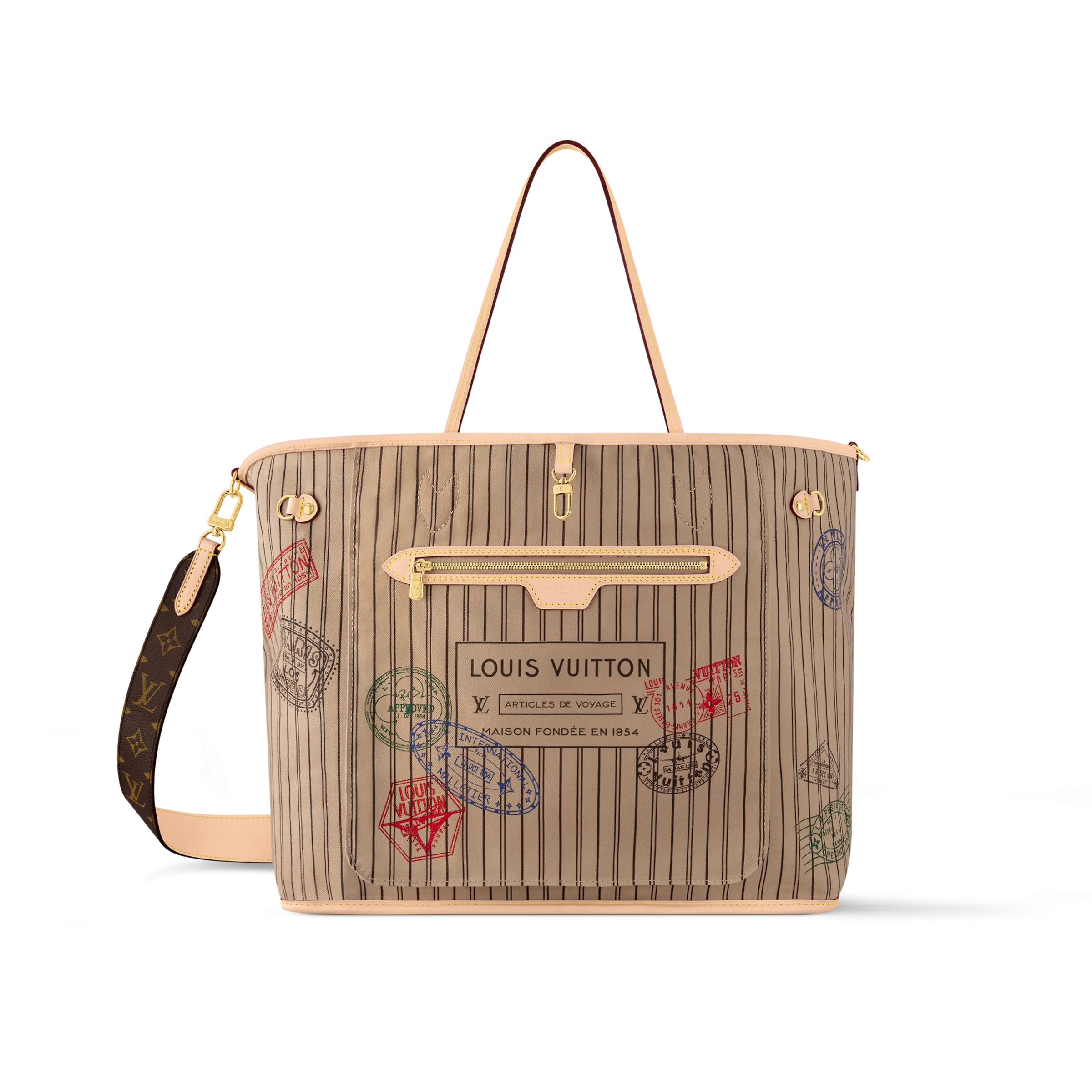Neverfull Bandoulière Inside Out GM Bag