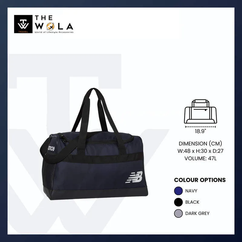 New Balance Team Sport Duffel Bag - Durable Gym and Travel Bag